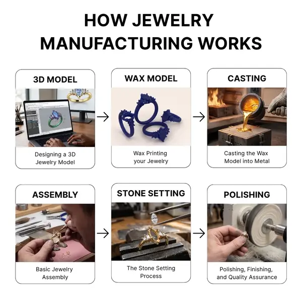 What Is a Custom Jewelry Manufacturer?
