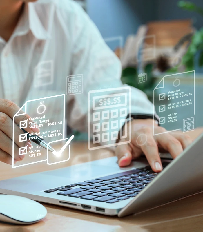 Reference Photos for Custom Order at Star Gems Inc